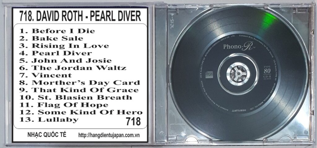 718 DAVID ROTH – PEARL DIVER – Hang Dien Tu Japan